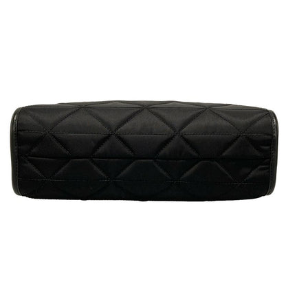 Prada Tote Bag - 1ba354 Black Quilted Leather