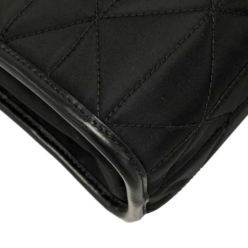 Prada Tote Bag - 1ba354 Black Quilted Leather