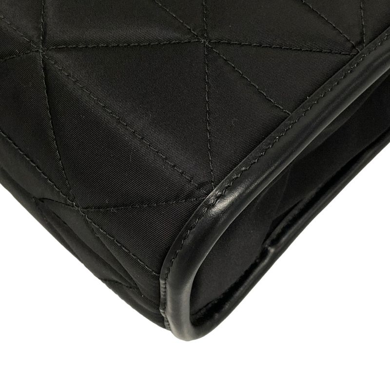 Prada Tote Bag - 1ba354 Black Quilted Leather