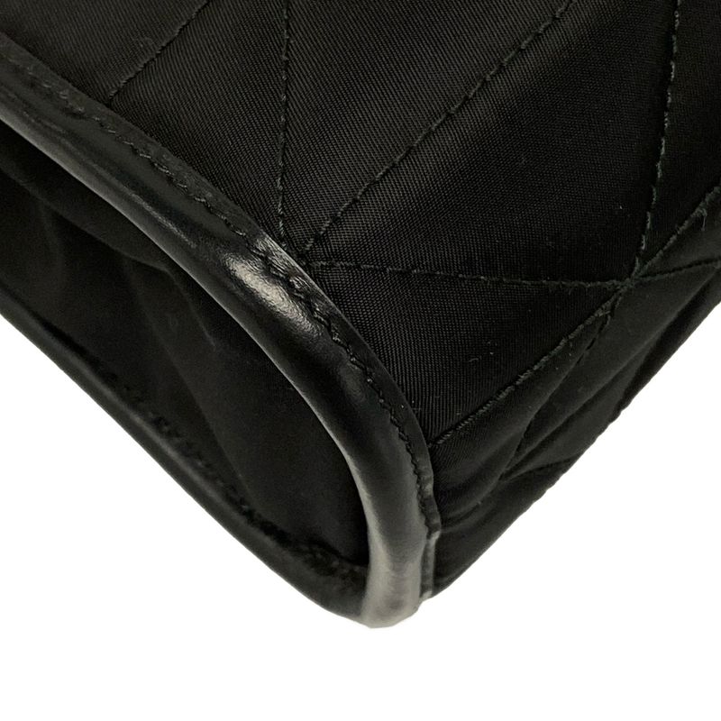 Prada Tote Bag - 1ba354 Black Quilted Leather