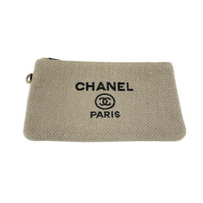 Chanel Tote Bag Small Shopping Bag/deauville Line As3257 Light Gray×black