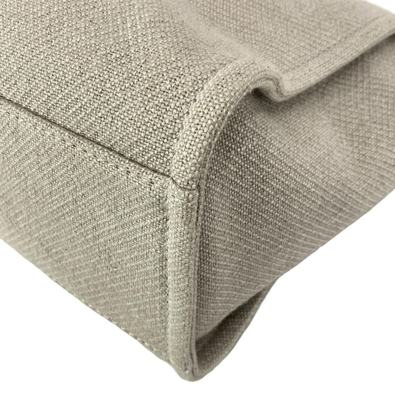 Chanel Tote Bag Small Shopping Bag/deauville Line As3257 Light Gray×black