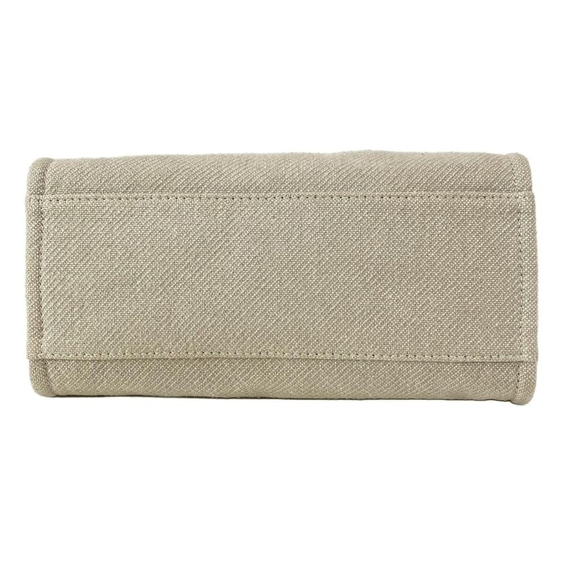 Chanel Tote Bag Small Shopping Bag/deauville Line As3257 Light Gray×black