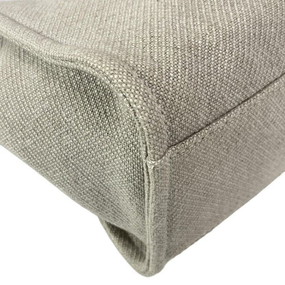 Chanel Tote Bag Small Shopping Bag/deauville Line As3257 Light Gray×black