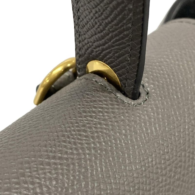 Celine Handbag Belt Bag Mini Gray