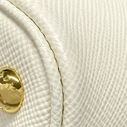 Prada Handbag Paniesmall 1ba217 White Leather