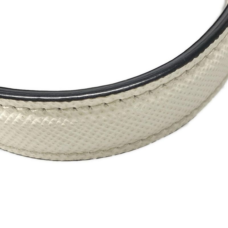 Prada Handbag Paniesmall 1ba217 White Leather