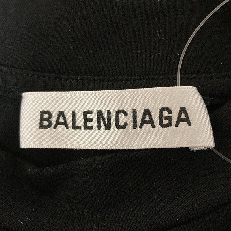 Balenciaga Short Sleeve T-shirt Size S Women - 594603 Black