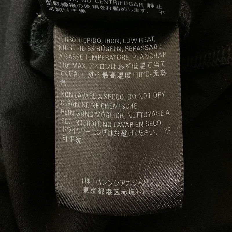 Balenciaga Short Sleeve T-shirt Size S Women - 594603 Black