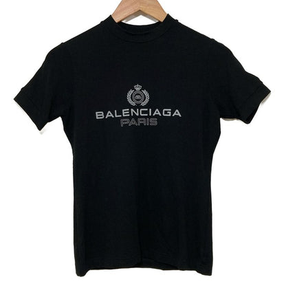 Balenciaga Short Sleeve T-shirt Size S Women - 594603 Black