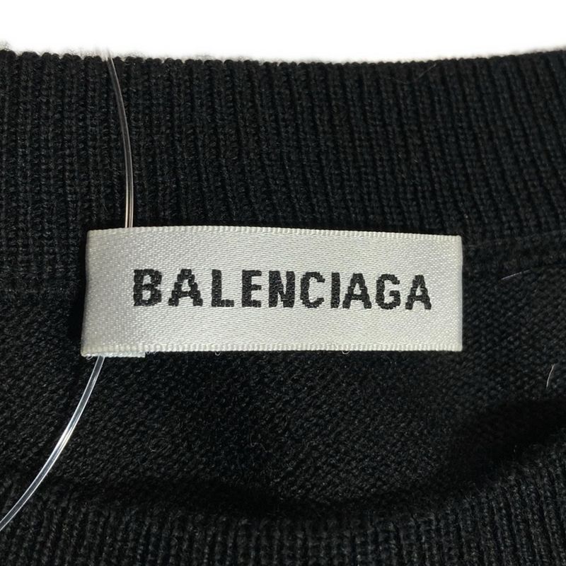 Balenciaga Long Sleeve Sweater Size XS Women - 542607 Black And Yellow