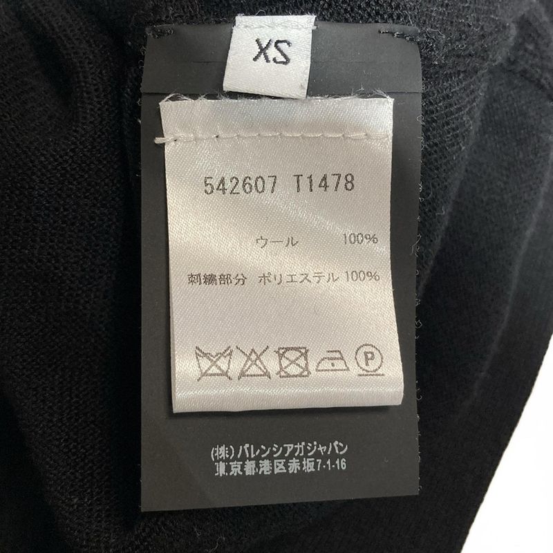 Balenciaga Long Sleeve Sweater Size XS Women - 542607 Black And Yellow