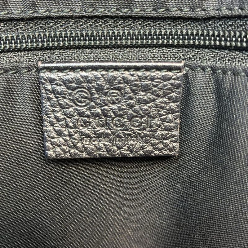 Gucci Tote Bag Abby 268641 Black Leather