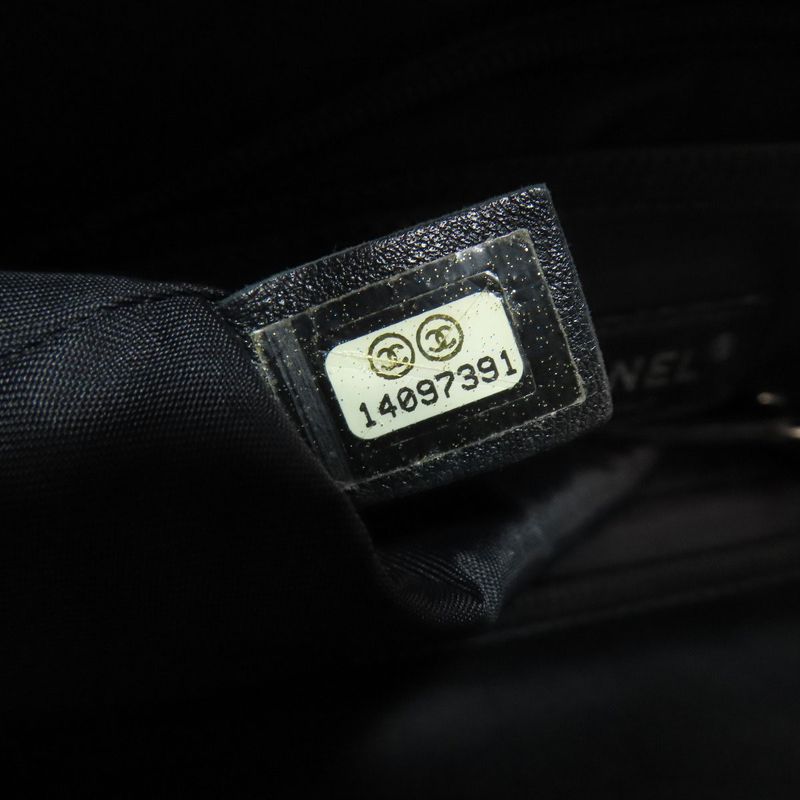 Chanel Pavillaritz MM Silver Hardware Tote Bag Calf Women