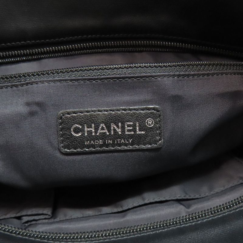 Chanel Pavillaritz MM Silver Hardware Tote Bag Calf Women