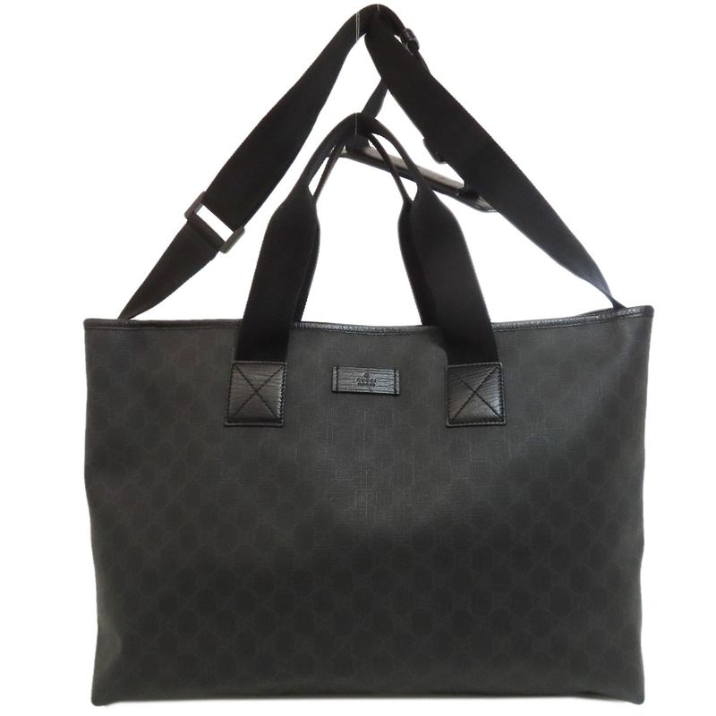Gucci 162785 GG Supreme 2WAY Tote Bag PVC Ladies