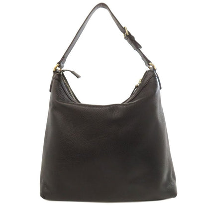 Gucci 449711 Outlet One Shoulder Interlocking G Shoulder Bag Leather Women