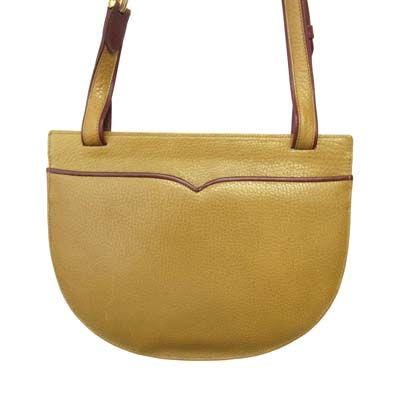 Cartier Bag Shoulder Leather Color Scheme Bordeaux Mustard