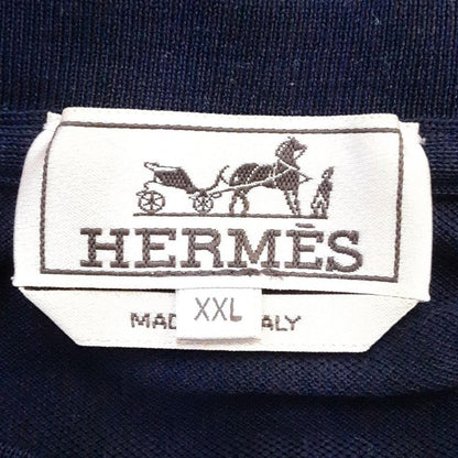 Hermes Short Sleeve T-shirt Size XXL XL Men's - Dark Navy Crew Neck