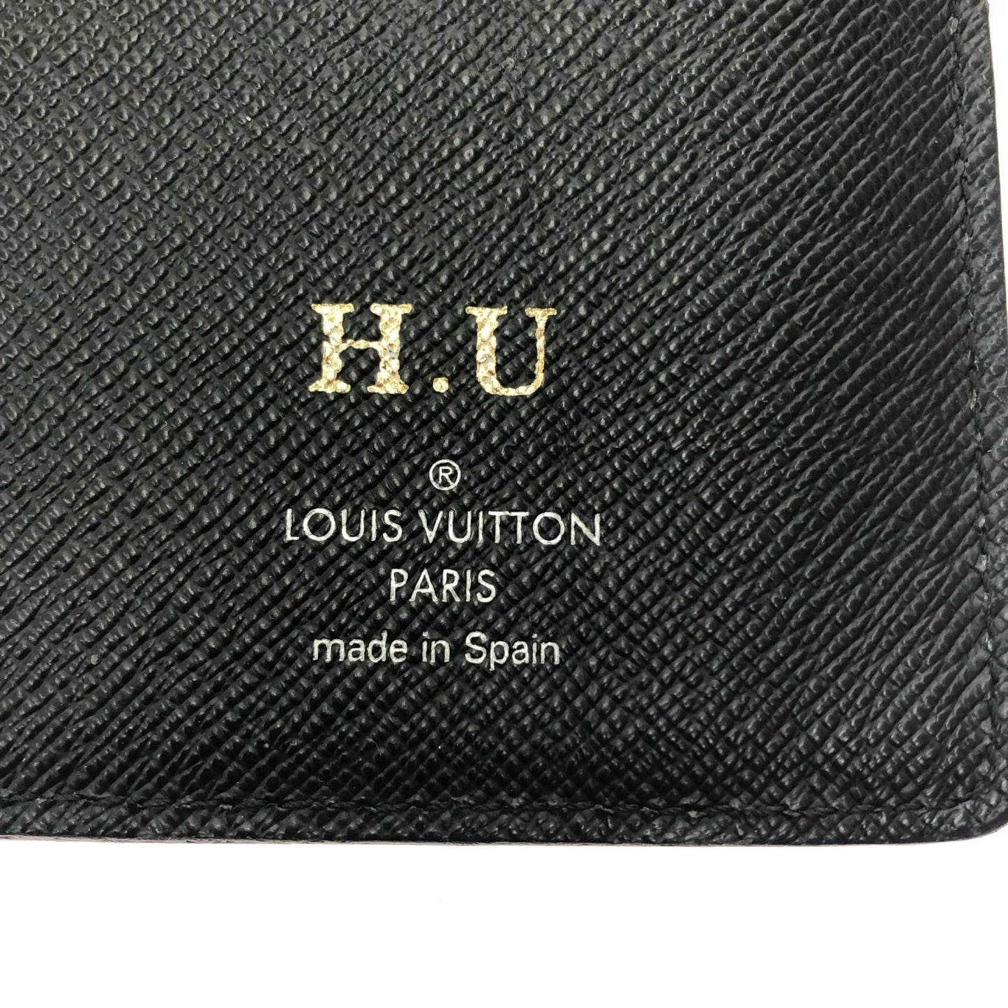 Louis Vuitton Men's Bi-Fold Long Wallet Epi Portefeuille Brother with