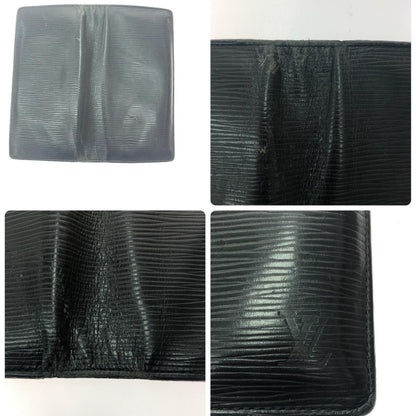 Louis Vuitton Men's Bi-Fold Long Wallet Epi Portefeuille Brother with