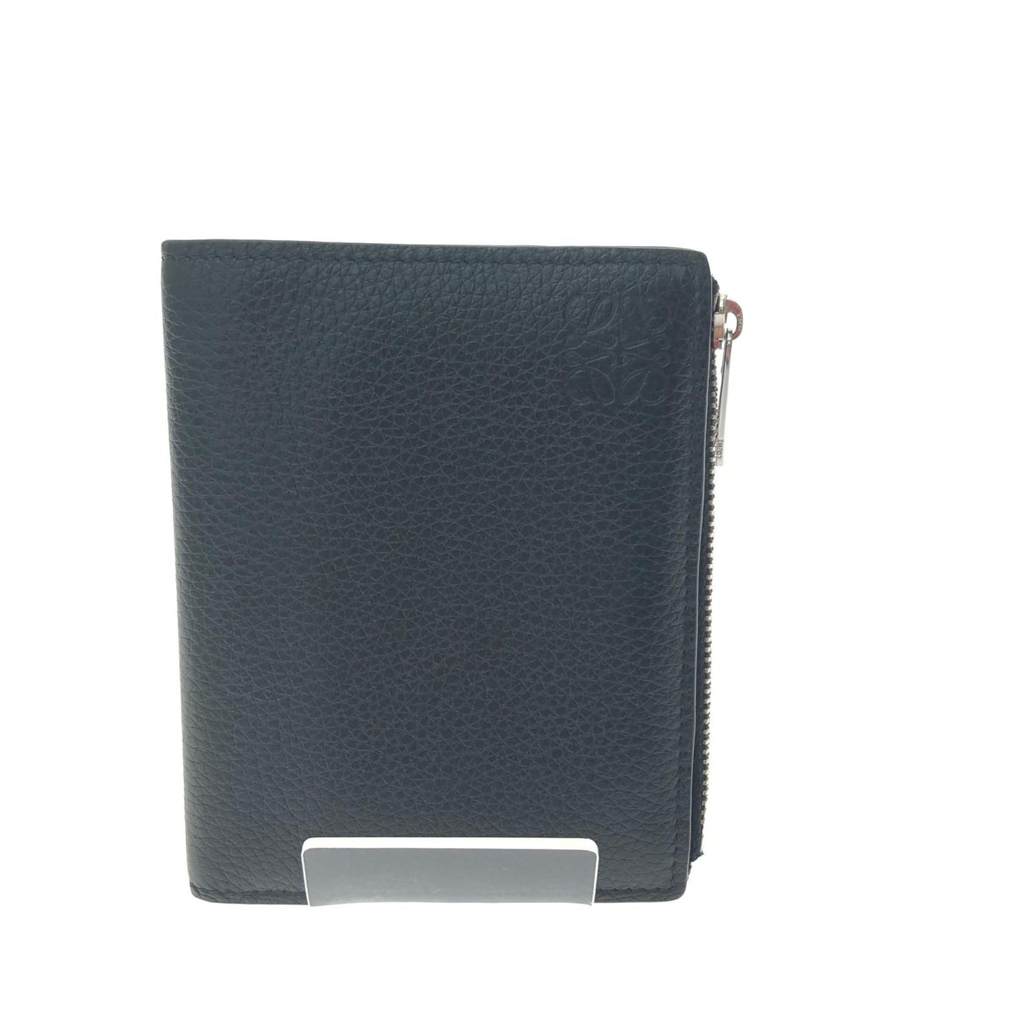 Loewe Men's Bifold Wallet Slim Compact Wallet with Box C660w73x01 Black