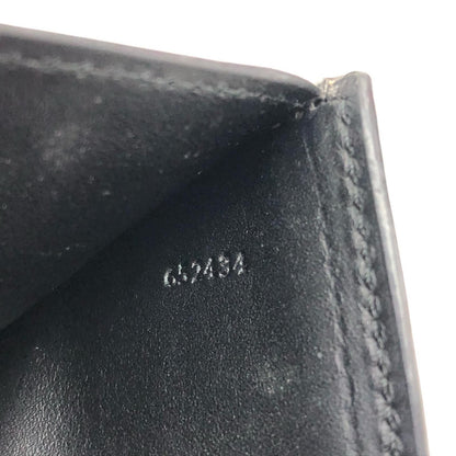 Loewe Men's Bifold Wallet Slim Compact Wallet with Box C660w73x01 Black