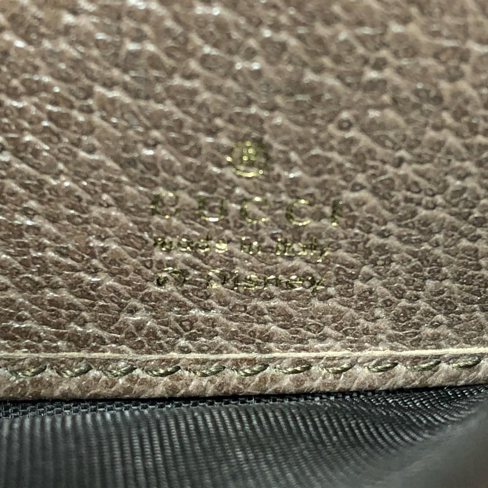 Gucci Women's Long Wallet GG Supreme Sherry Line Disney Collaboration Three