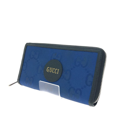 Gucci Unisex Long Wallet Zip Around Wallet Off the Grid 625576 Blue