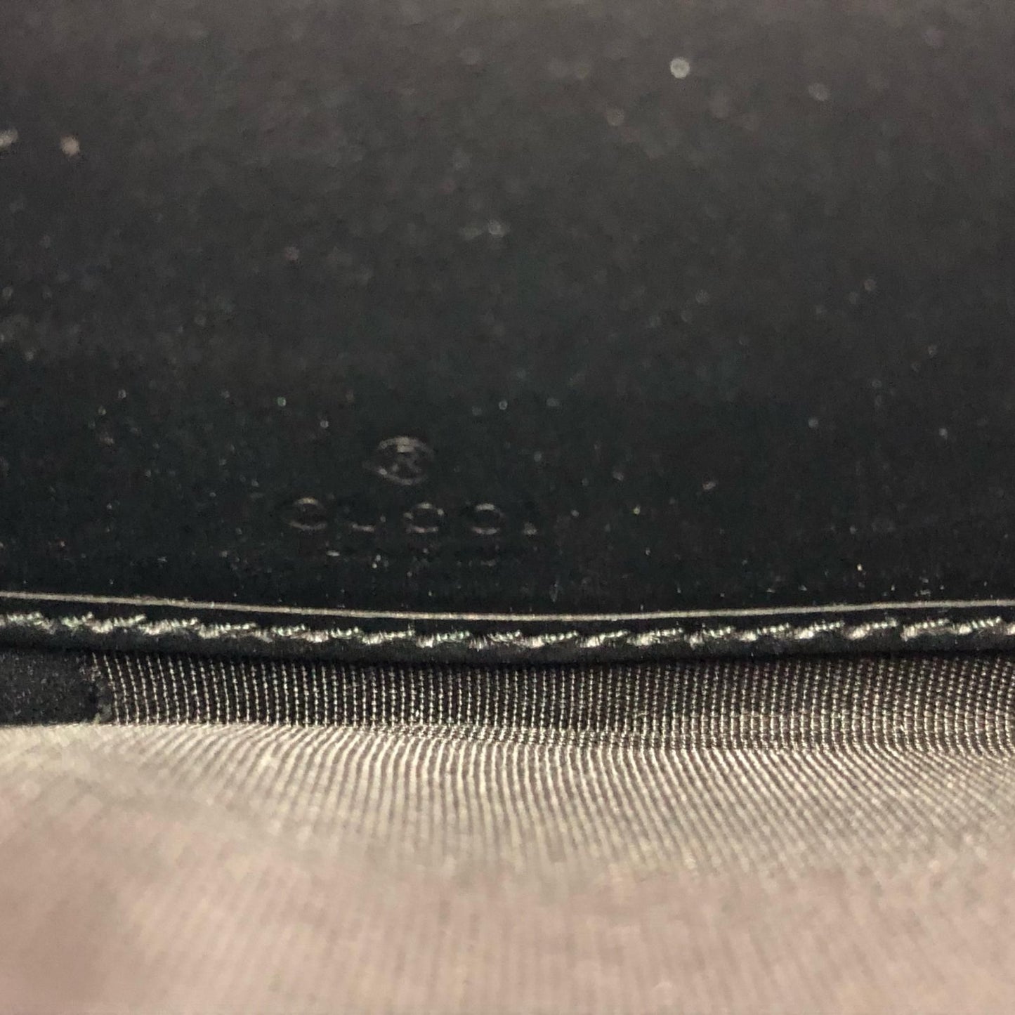 Gucci Women's Long Wallet GG Supreme Night Courier Round Zipper Zip Around