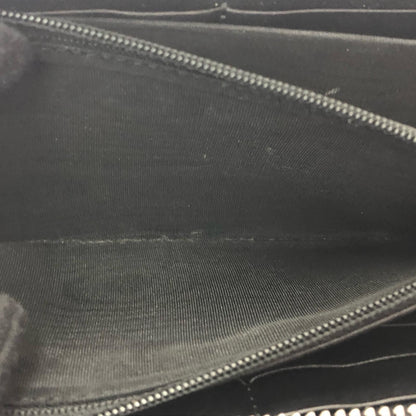 Gucci Women's Long Wallet GG Supreme Night Courier Round Zipper Zip Around