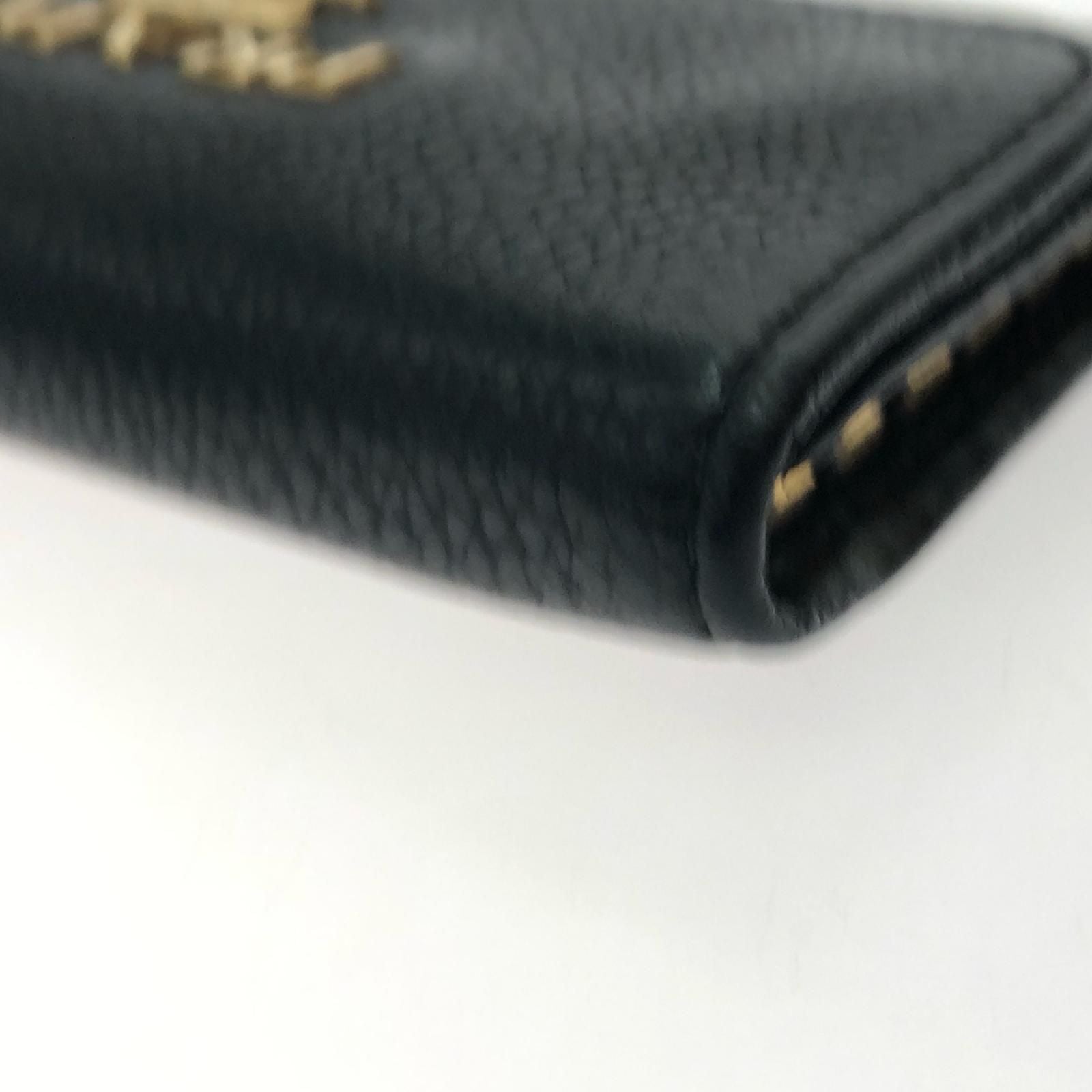 Prada Unisex 6 Key Case 1 Place Miss Ing Leather Black