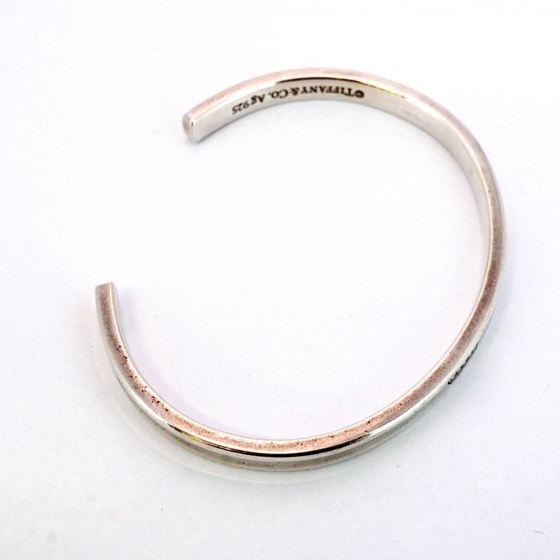 Tiffany & Co Bangle Narrow 925 Silver Men Women Unisex