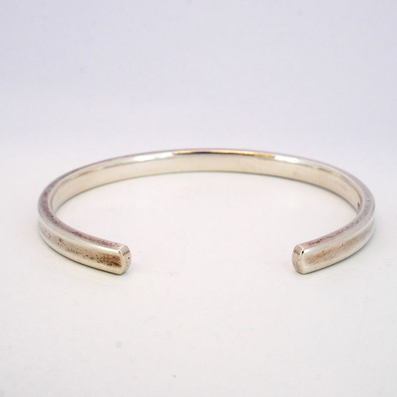 Tiffany & Co Bangle Narrow 925 Silver Men Women Unisex