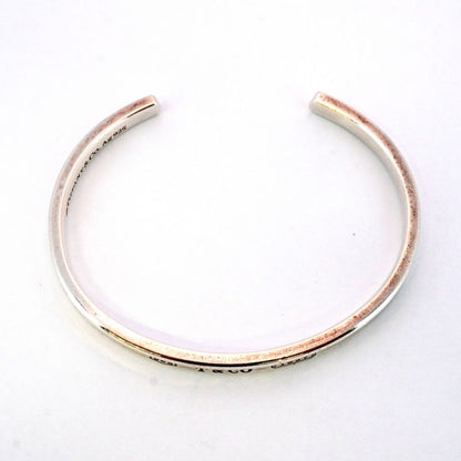 Tiffany & Co Bangle Narrow 925 Silver Men Women Unisex