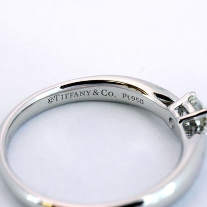 Tiffany & Co Ring Harmony 1PD Pt950 Platinum Diamond 019ct 75 Ladies