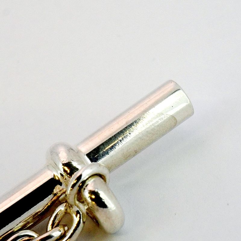 Hermes Bracelet Chaine D'ancre Farandole/lg 925 Silver Men Women Unisex