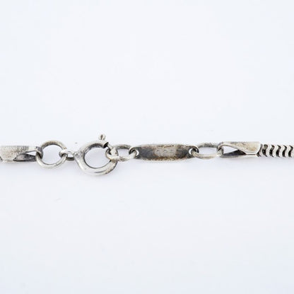 Tiffany & Co Necklace Narrow Bar 925 Silver Ladies