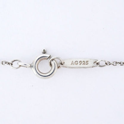 Tiffany & Co Necklace Interlocking Silver 925 Women