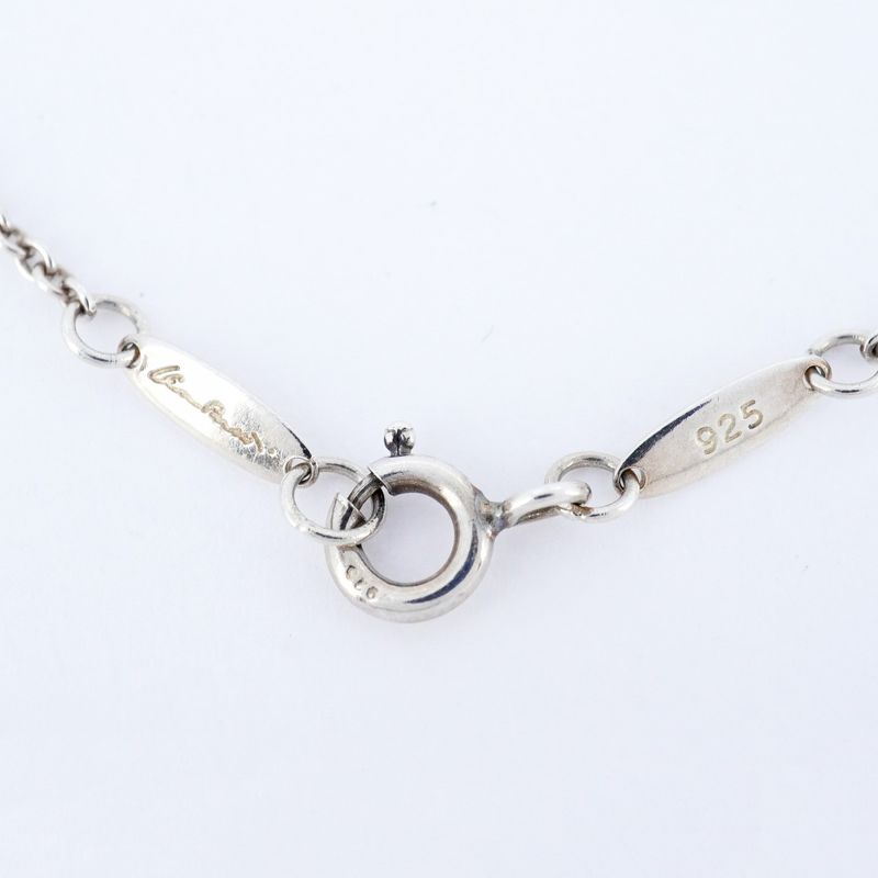 Tiffany & Co Necklace Open Heart Silver 925 Ladies