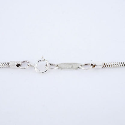 Tiffany & Co Necklace Narrow Bar 925 Silver Ladies