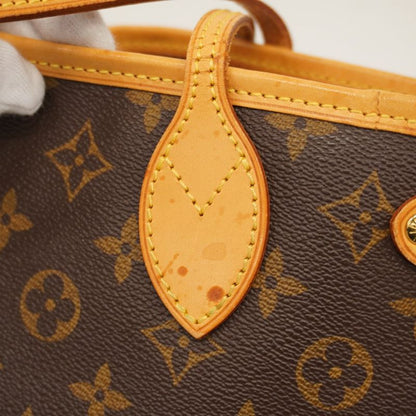 Louis Vuitton Tote Bag Monogram Neverfull PM M40155 Brown Ladies