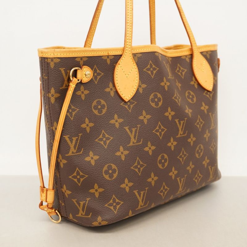 Louis Vuitton Tote Bag Monogram Neverfull PM M40155 Brown Ladies