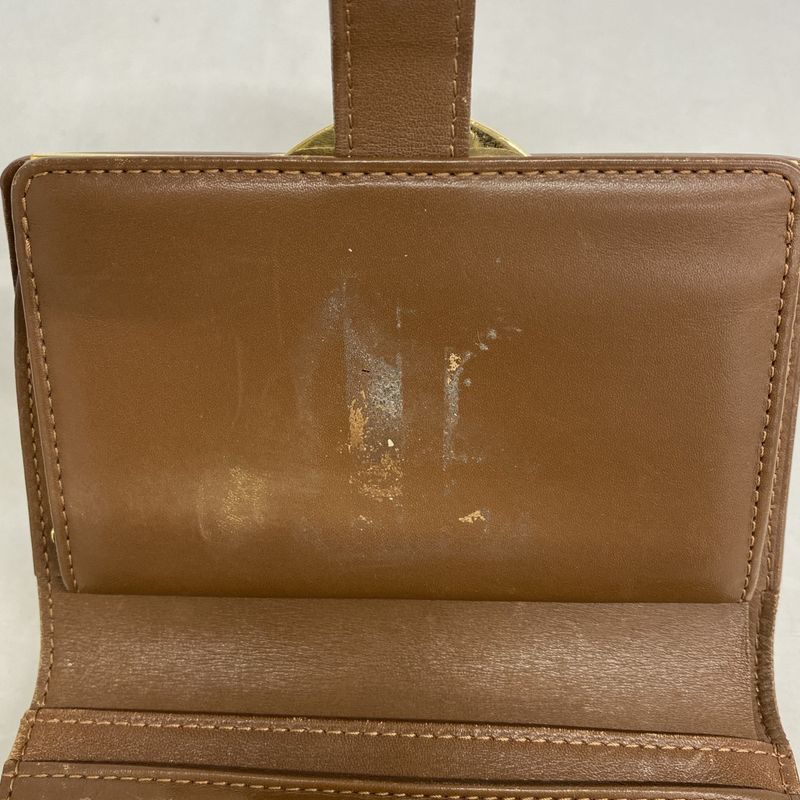 Louis Vuitton Wallet Vernis Porte Monnaie Viennois M91209 Bronze Ladies