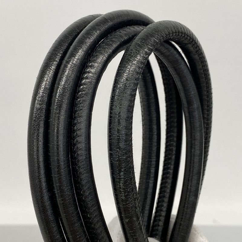 Chanel Shoulder Bag Cambon Lambskin Beige Black Silver Hardware Women