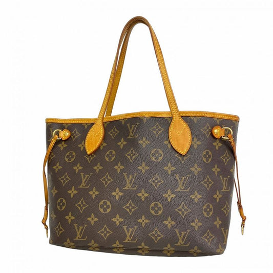 Louis Vuitton Tote Bag Monogram Neverfull PM M40155 Brown Ladies