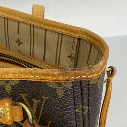 Louis Vuitton Tote Bag Monogram Neverfull PM M40155 Brown Ladies