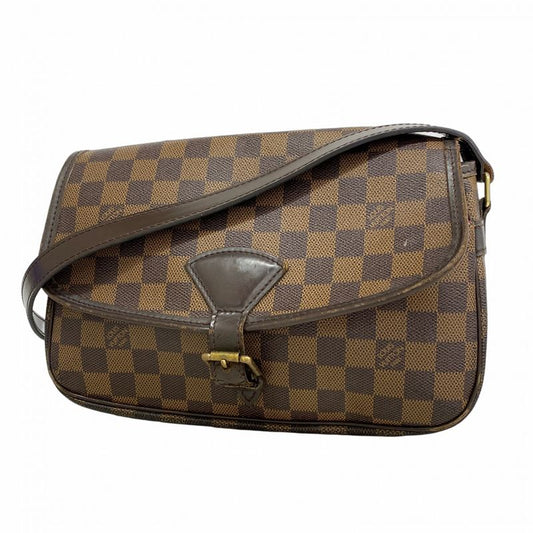 Louis Vuitton Damier Sologne N48079 Ebène SPO Women's