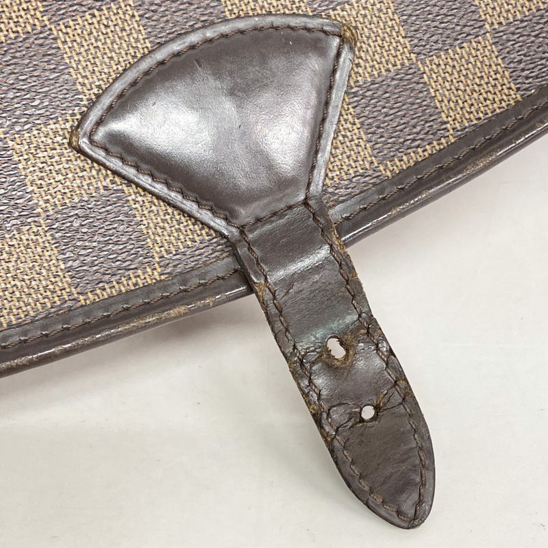 Louis Vuitton Damier Sologne N48079 Ebène SPO Women's