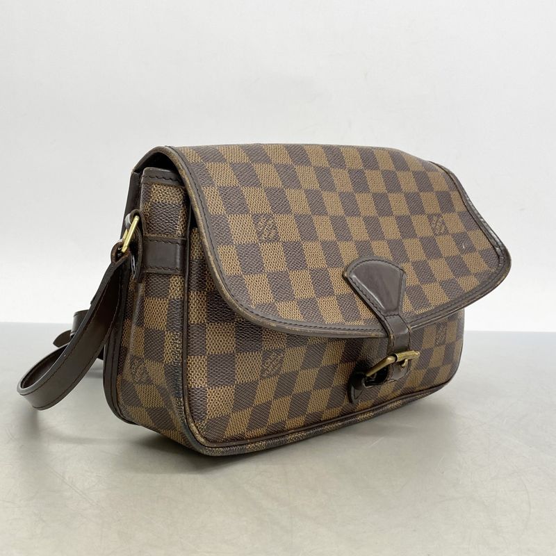 Louis Vuitton Damier Sologne N48079 Ebène SPO Women's